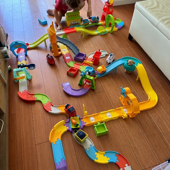 Thomas & Friends My First Railroad Railway Pals Talking Toy Train Sets - Picture 15 of 17